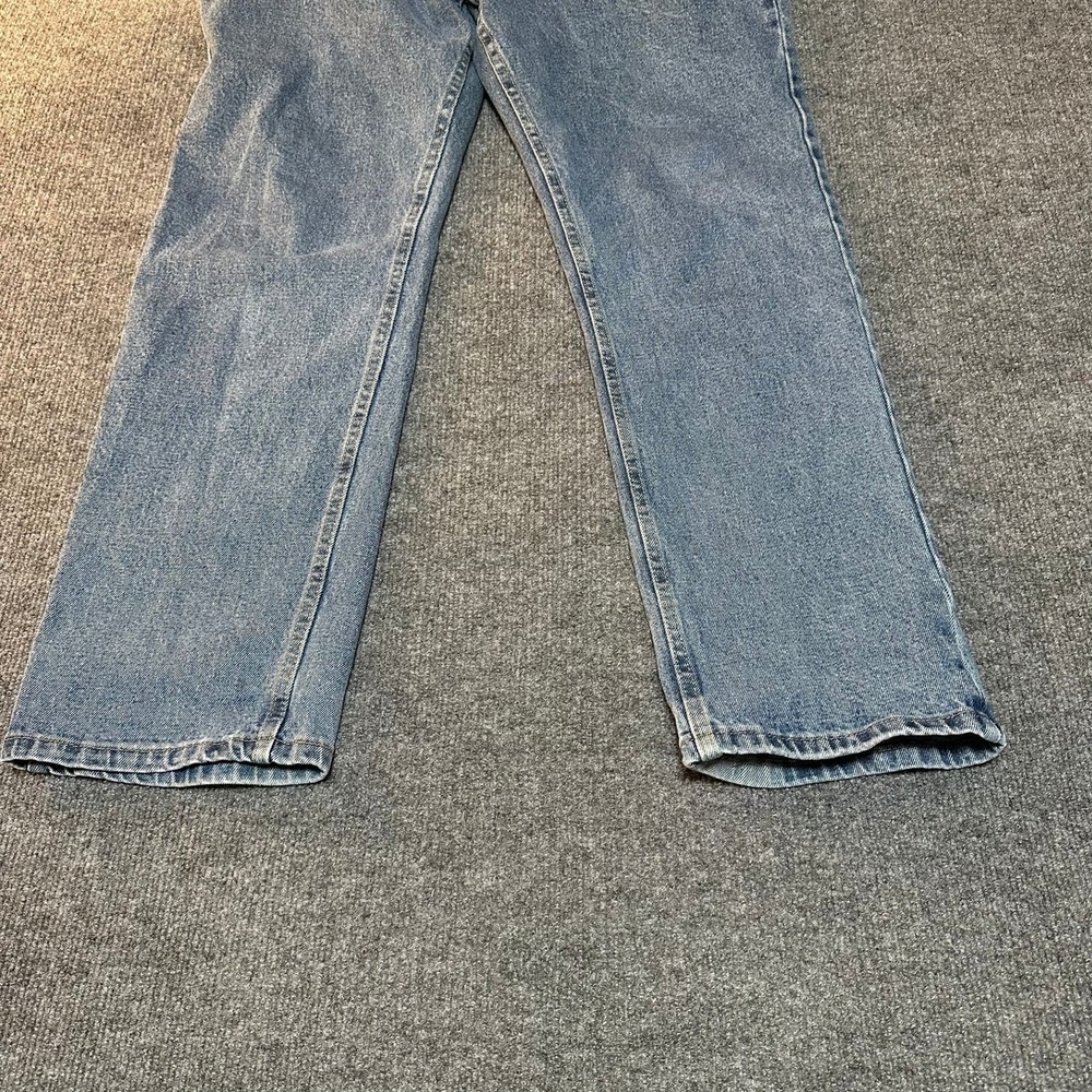 Wrangler Premium Quality Mens Straight Leg Jeans Medium Wash 36x30 1096FXVDB - Picture 8 of 8